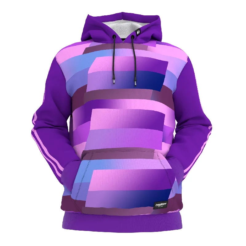 hoodie with stripe finish -Star Brick Hoodie