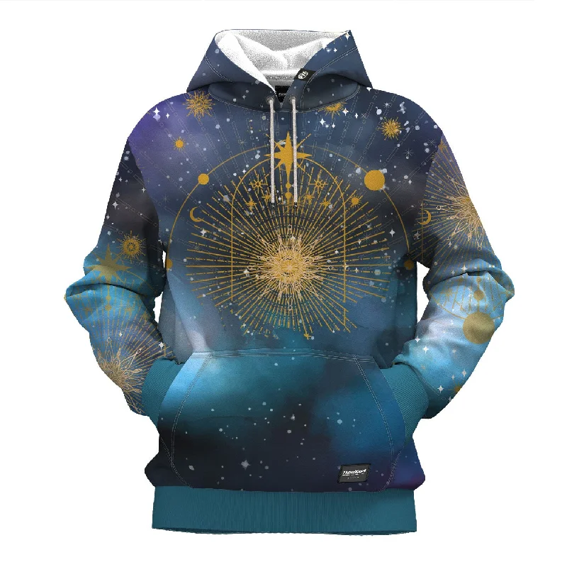 hoodie with wave fringe -Morning Star Hoodie