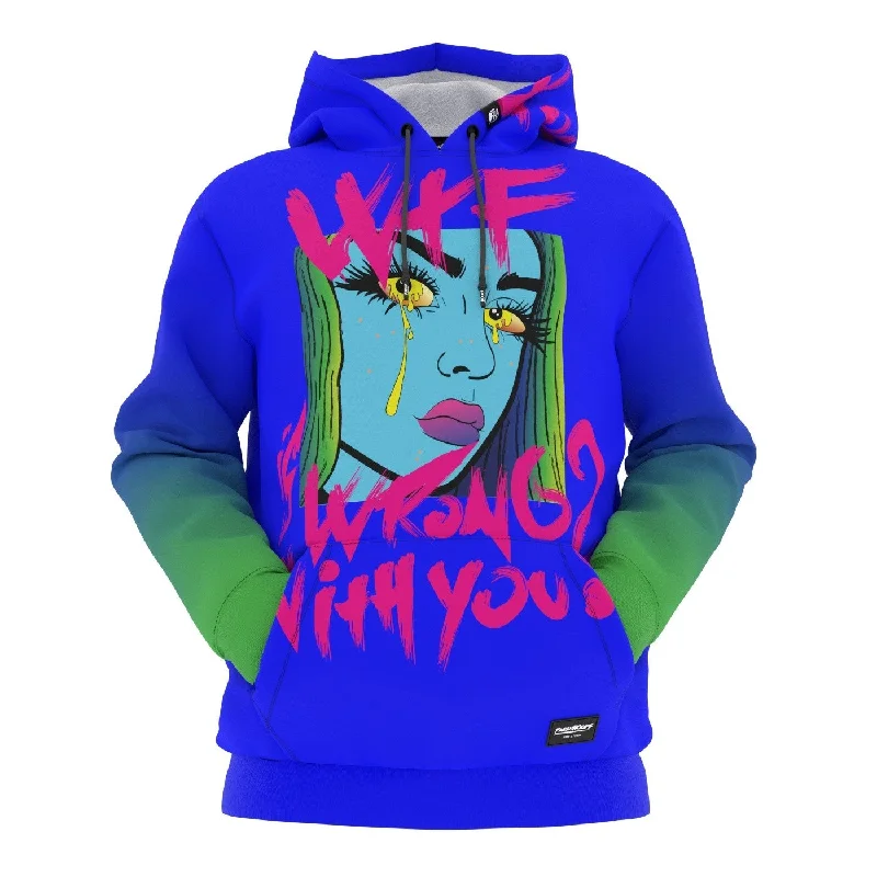 hoodie for evening trips -WTF Hoodie