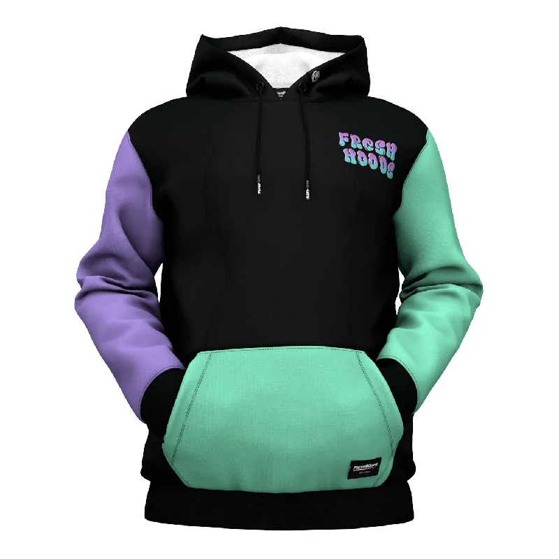 hoodie with ruffle edging -Freshest Hoodie