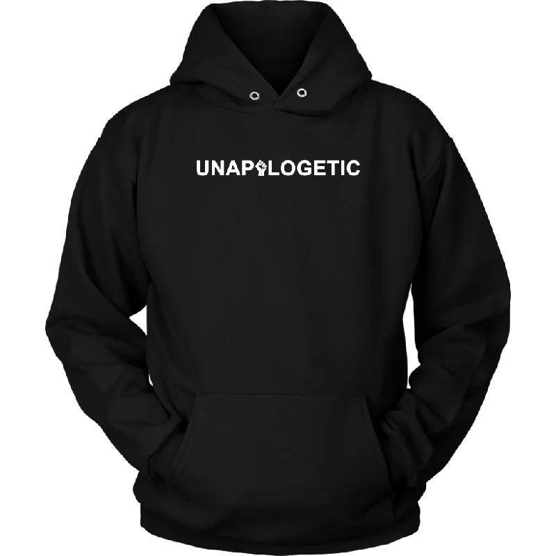 hoodie with stripe border -UNAPOLOGETIC Hoodie