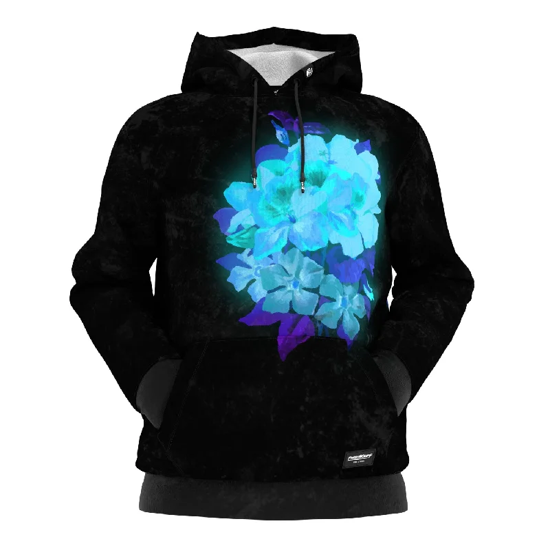 hoodie with check border -Colors In Darkness Hoodie