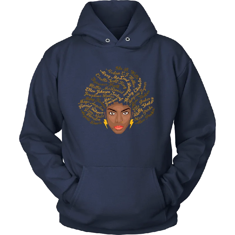 hoodie in deep corals -Melanin Goddesses Hoodie