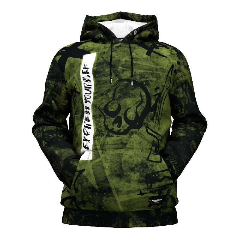 hoodie for casual strolls -Dark Web Hoodie