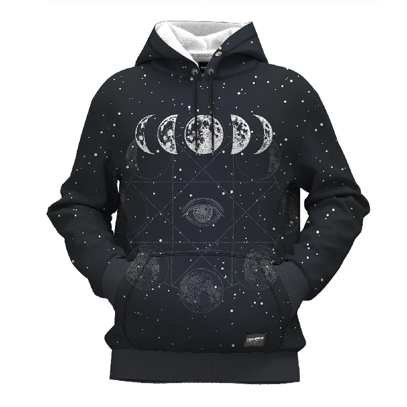 hoodie for cozy outings -Blind Moon Hoodie