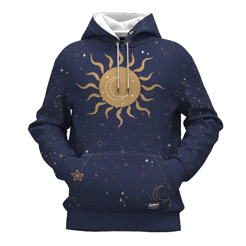 hoodie for cozy outings -Night Sky Hoodie