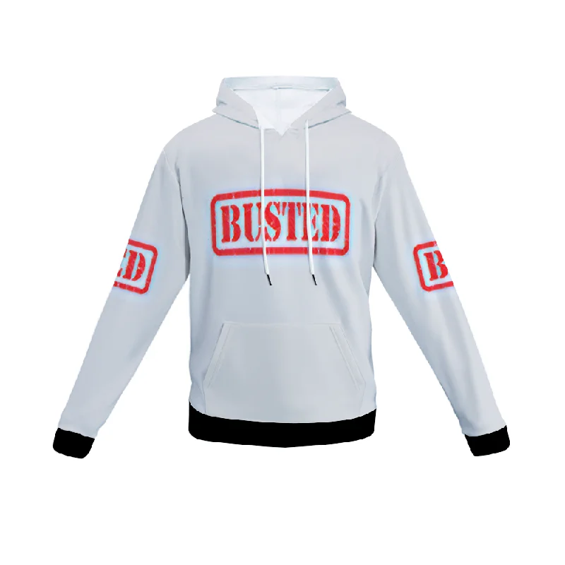 hoodie for casual strolls -Customizable Unisex All Over Print Plush Hoodies with Pockets