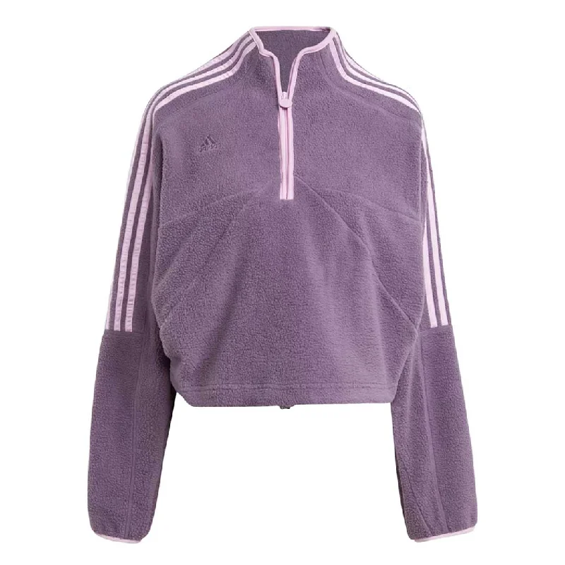 jacket loose pattern -adidas - Women's Tiro Half Zip Fleece Sweatshirt (IJ8431)