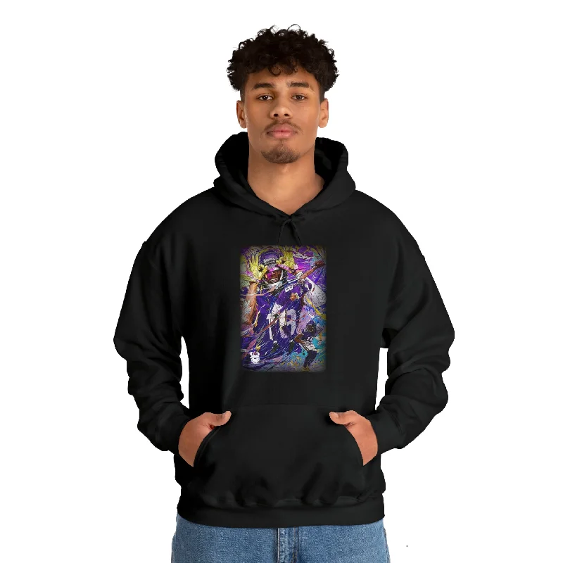 hoodie for autumn outings -Unisex Heavy Blend™ Hoodie - Griddy Dance