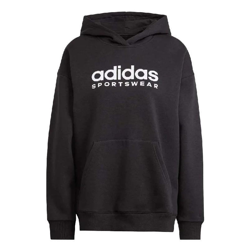 hoodie for cozy hikes -adidas - Women's All SZN Fleece Graphic Hoodie (HZ5763)