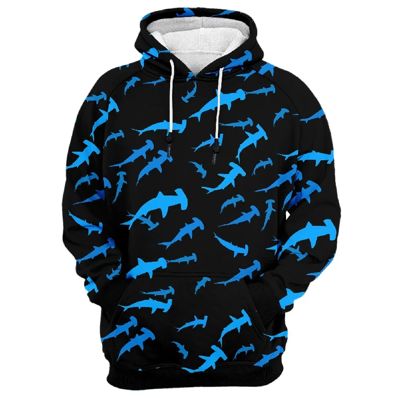 hoodie for evening outings -Hammerheads Hoodie