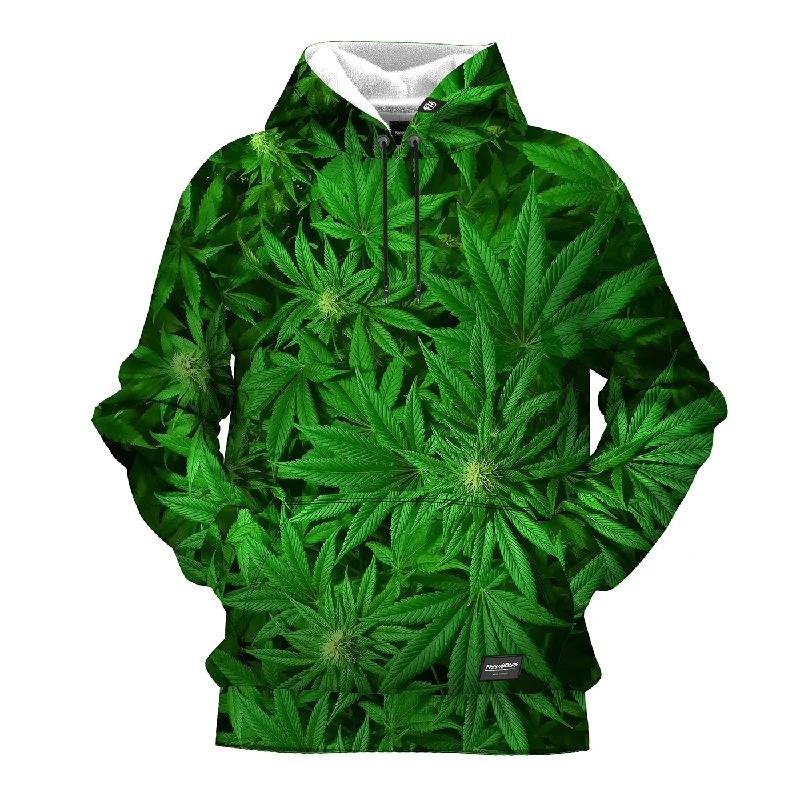 hoodie in soft greens -Green Haze Hoodie