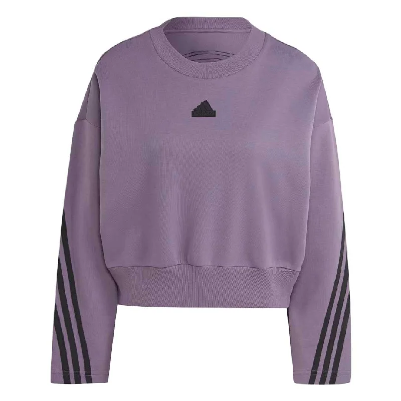 jacket modern denim -adidas - Women's Future Icons 3-Stripes Sweatshirt (IL3057)