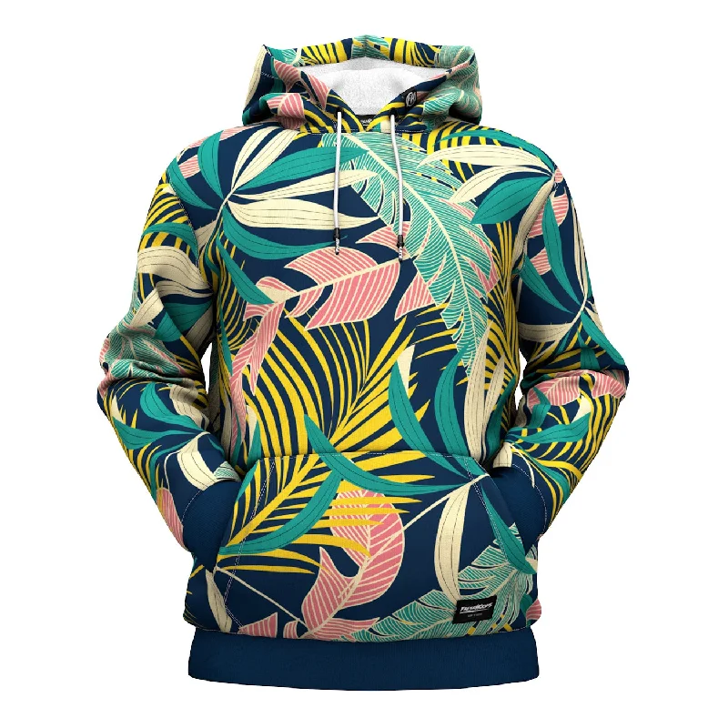 hoodie with wave accent -Hawaii Hoodie