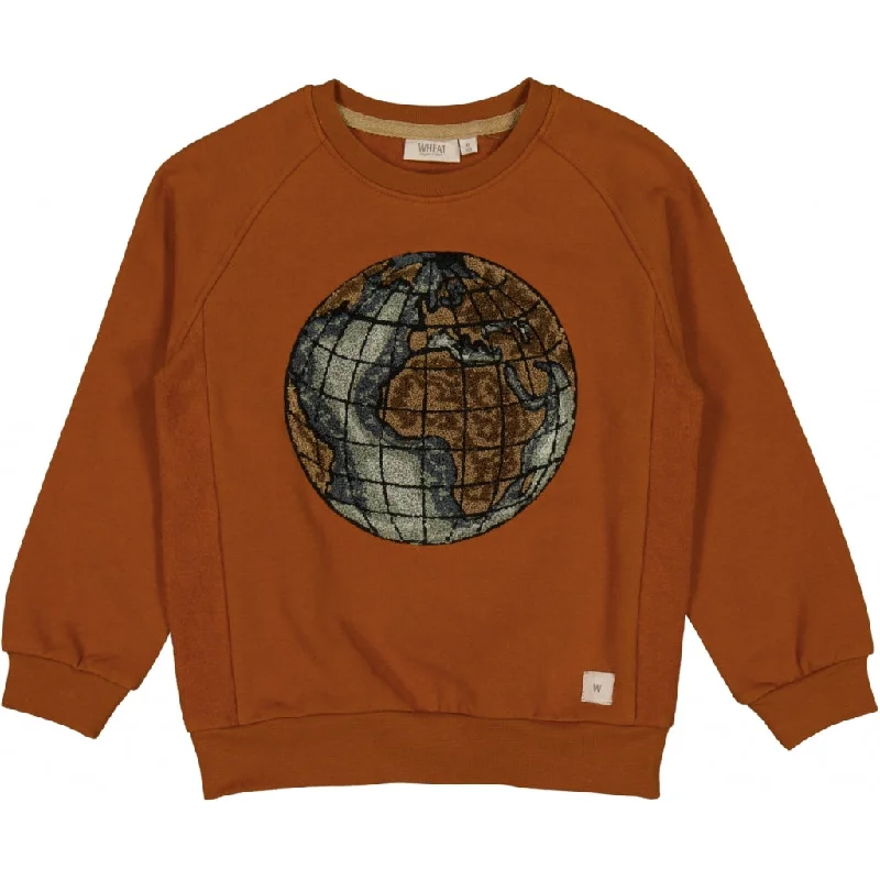 jacket vibrant hues -Sweatshirt Terry Globe