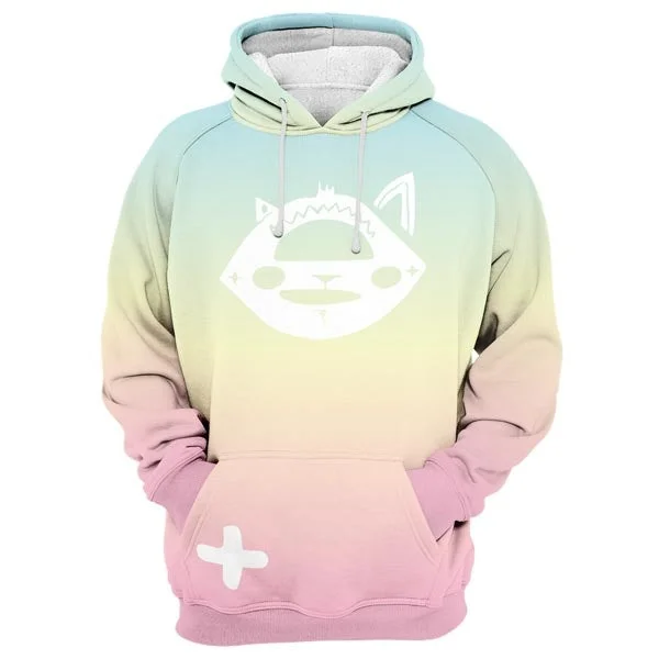 hoodie with bow trim -GradientCat Hoodie