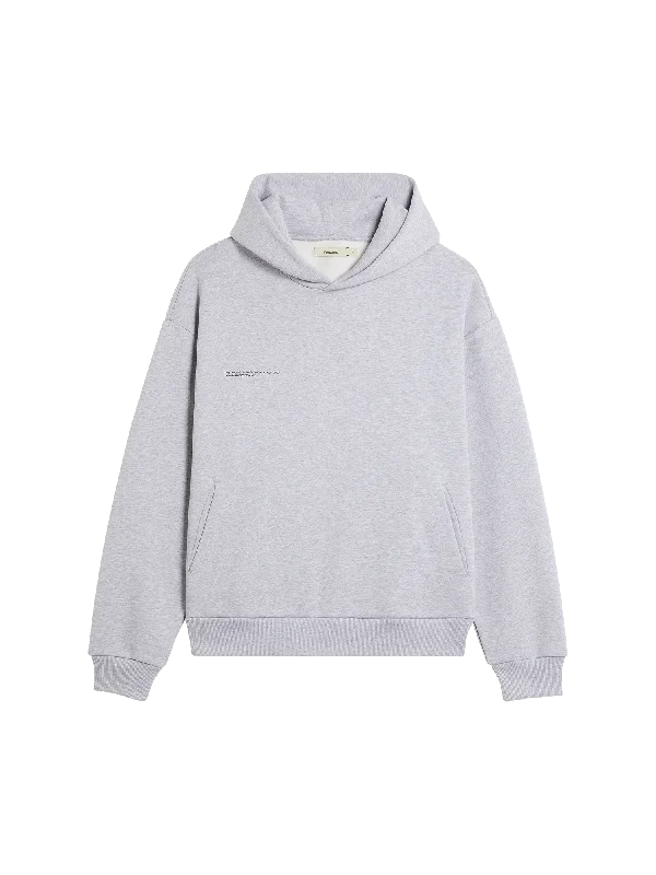 Womens 365 Heavyweight Hoodie—grey marl