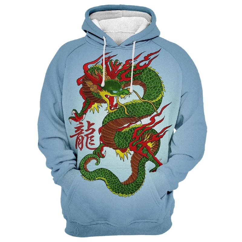 hoodie for fall trips -Ancient Dragon Hoodie