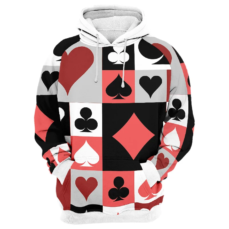 hoodie for casual outings -Shapes Hoodie Style 1