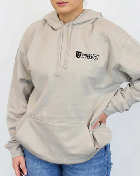 hoodie for weekend trips -University Of Liverpool Unisex Hoody