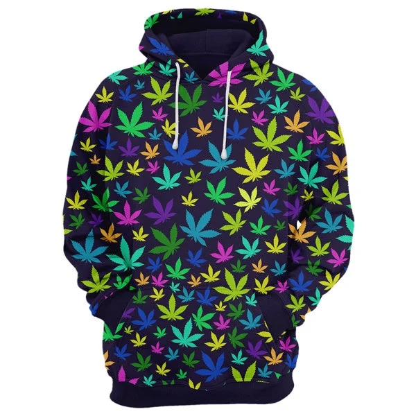 hoodie for fall hikes -Colorful Dreams Hoodie