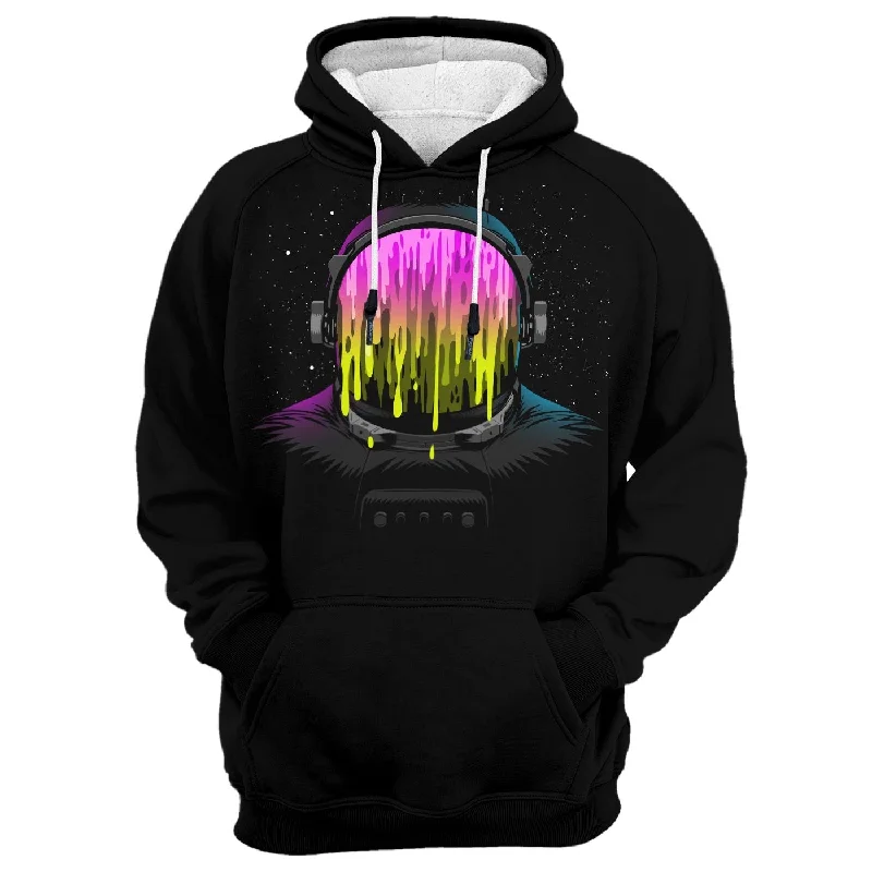 hoodie with pleated border -Drippin Out Hoodie