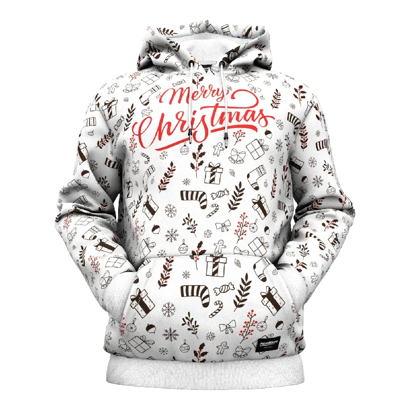 hoodie with dot print -Christmas Spirit Hoodie