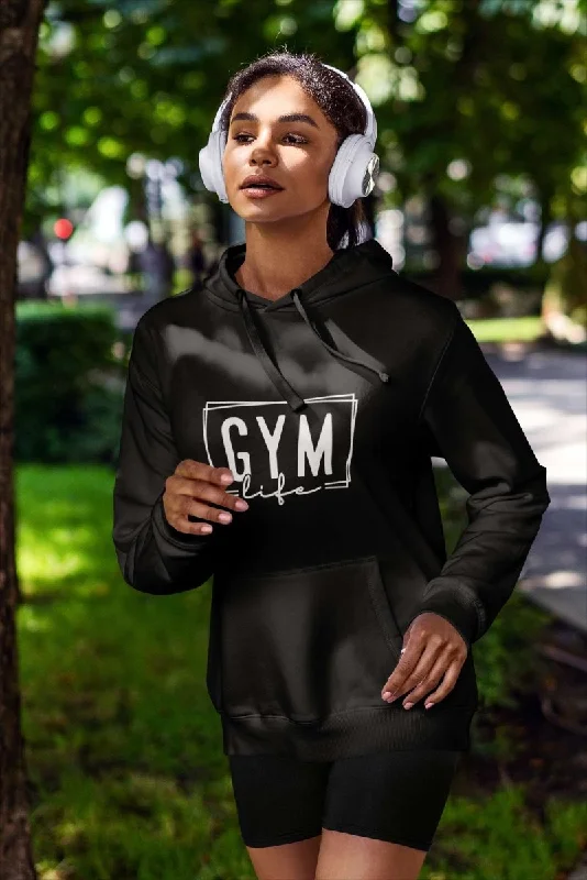 Hoodies For Women 'Gym Life ' Design