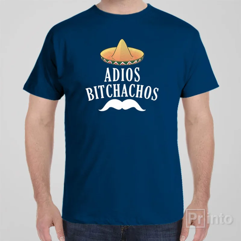 aqua polo t-shirts smart -Adios bitchachos - T-shirt