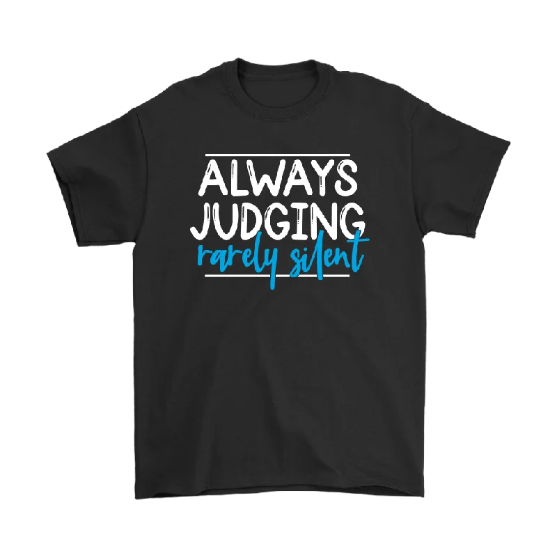 recycled polyester t-shirts eco -Always Judging, Rarely Silent Unisex T-Shirt