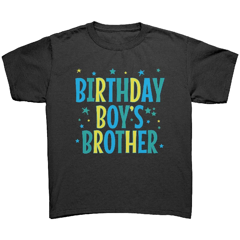 light grey t-shirts for men -BIRTHDAY BOY'S BROTHER Youth Short Sleeve T-Shirt