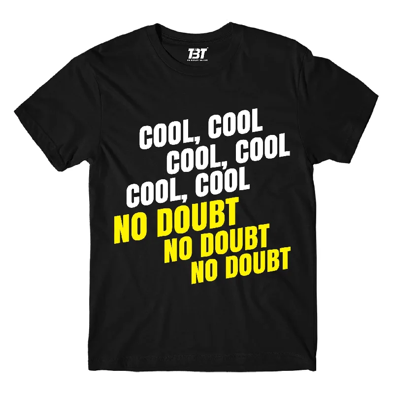 navy graphic t-shirts sleek -Brooklyn Nine-Nine T shirt - Cool Cool No Doubt No Doubt