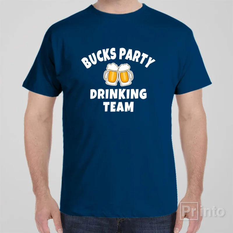 retro game t-shirts geek -Bucks party drinking team - T-shirt