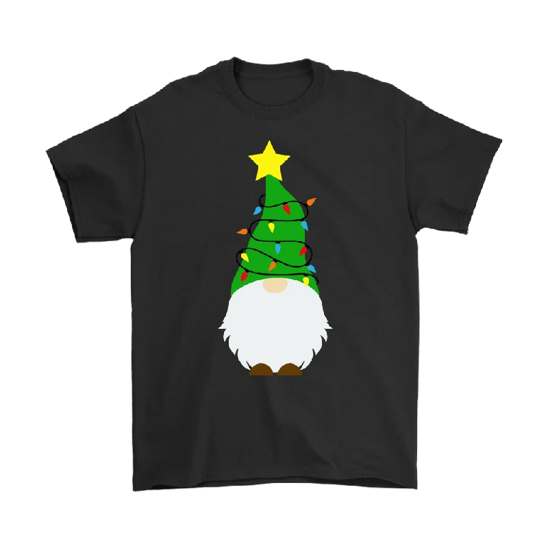 lilac polo t-shirts chic -CHRISTMAS TREE GNOME Men's/Unisex T-Shirt