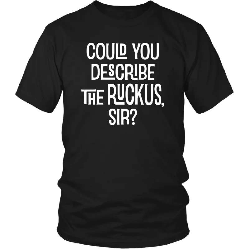 retro surf t-shirts beach -Could You Describe the Ruckus, Sir? Unisex T-Shirt