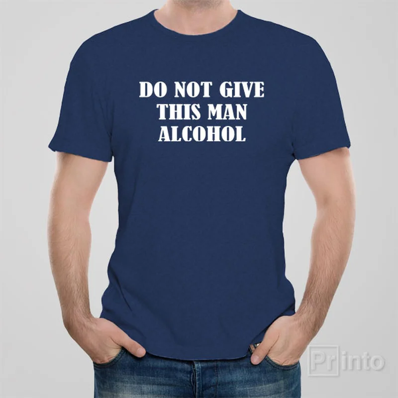 retro surf t-shirts beach -Do not give this man alcohol - T-shirt