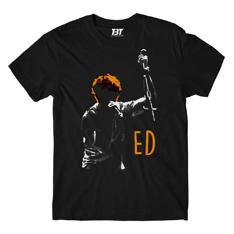 aqua graphic t-shirts bold -Ed Sheeran T shirt - Ed Silhouette