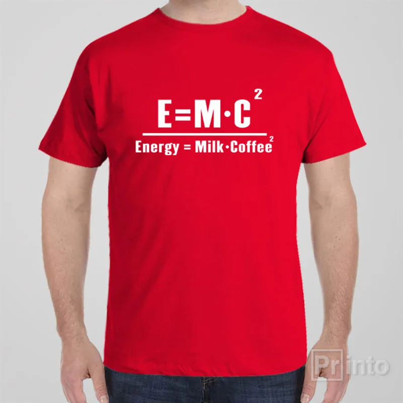 custom team t-shirts unity -Energy = MC2 - T-shirt