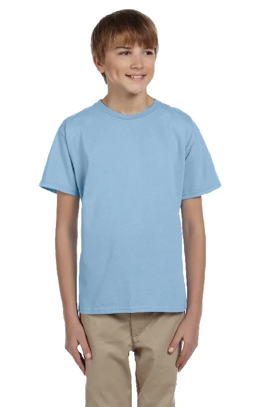 custom quote t-shirts personal -Gildan Youth Ultra Short Sleeve Crewneck T-Shirt - Light Blue