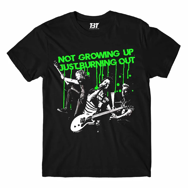 quirky nature t-shirts clever -Green Day T shirt - Burnout