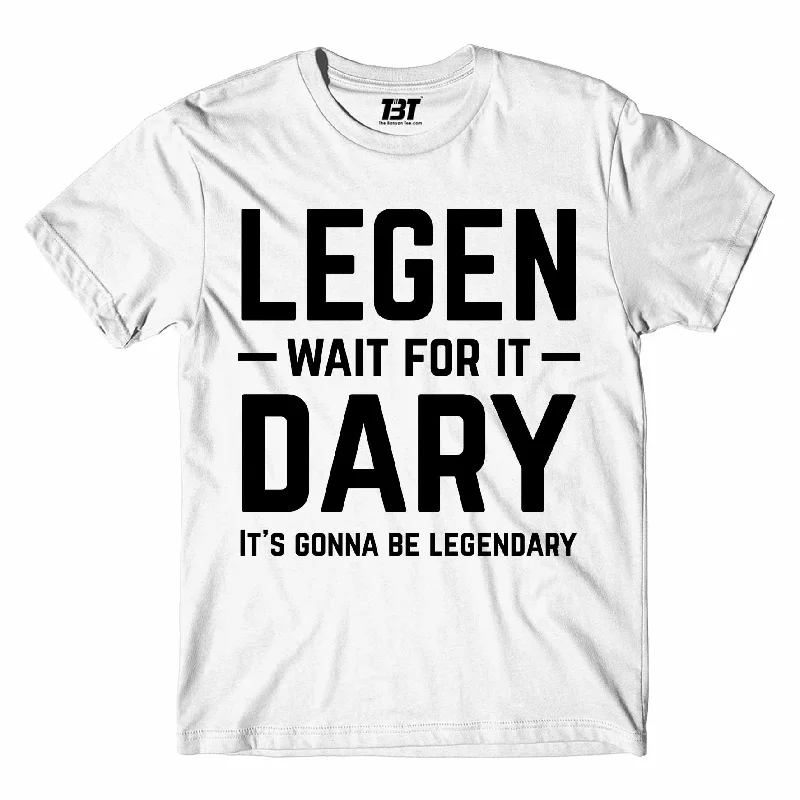 camo short sleeve t-shirts tough -How I Met Your Mother T shirt - Legendary - Wait For It