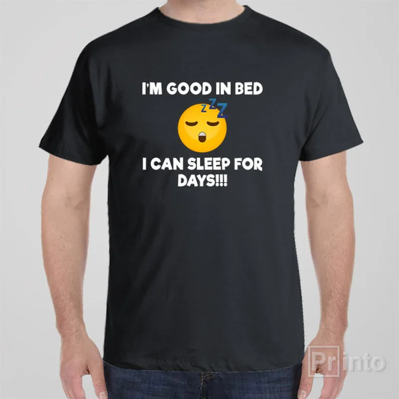 pastel pink t-shirts soft -I'm good in bed - T-shirt