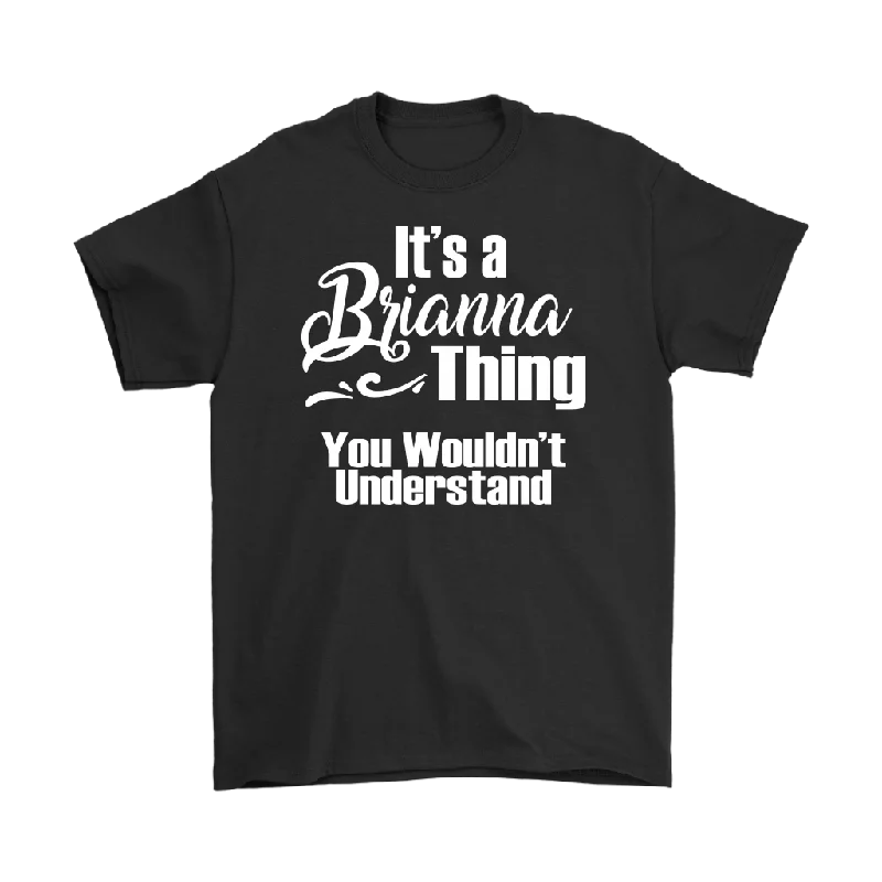 olive slim fit t-shirts sleek -It's a BRIANNA Thing Unisex T-Shirt