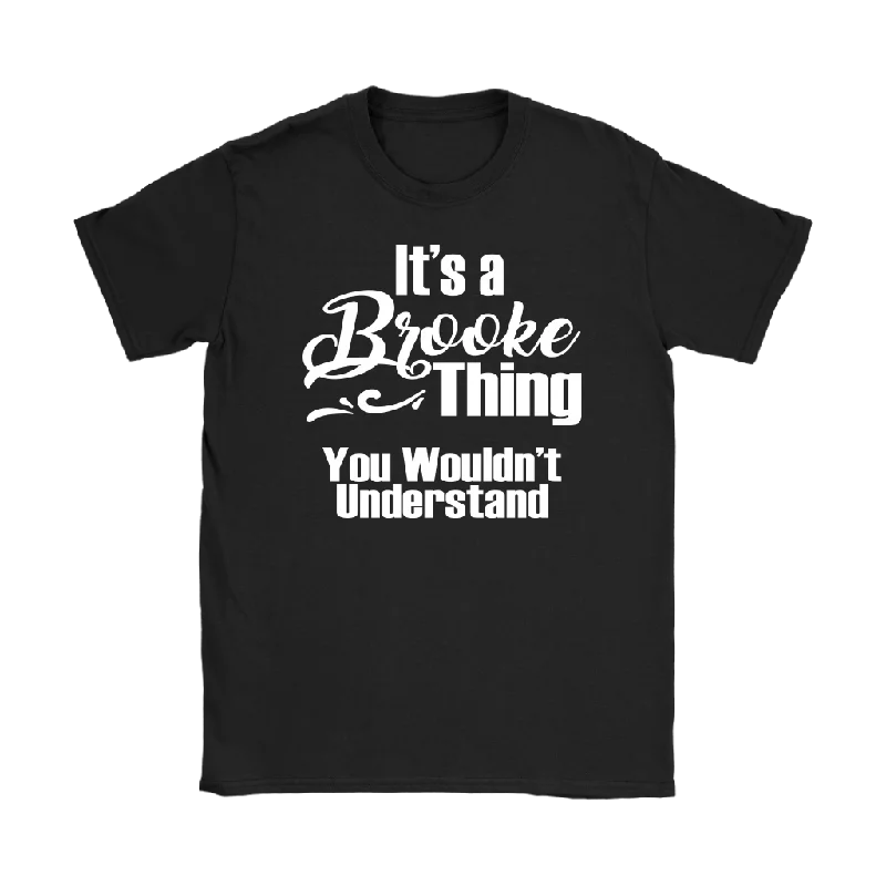 retro music t-shirts rock -It's a BROOKE Thing Women's T-Shirt