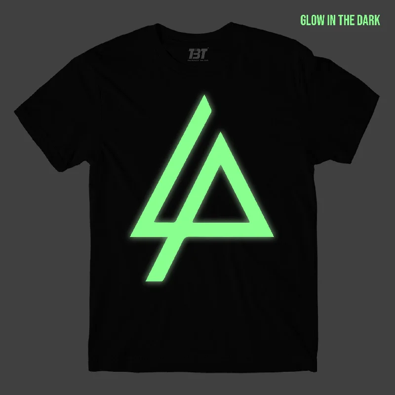 bold red t-shirts statement -Linkin Park T shirt - Glow In The Dark