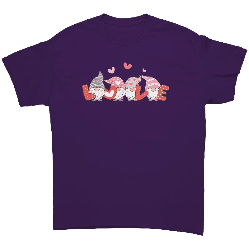 custom event t-shirts unique -LOVE GNOMES, Garden Gnomes Unisex T-Shirt