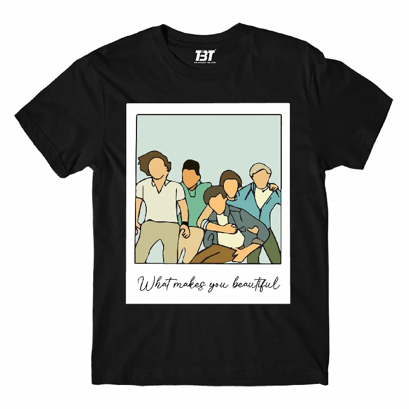 vintage film t-shirts retro -One Direction T shirt - What Makes You Beautiful