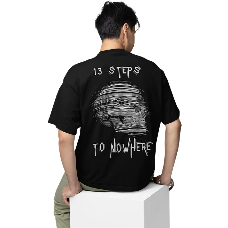 aqua long sleeve t-shirts summer -Pantera Oversized T shirt - 13 Steps To Nowhere