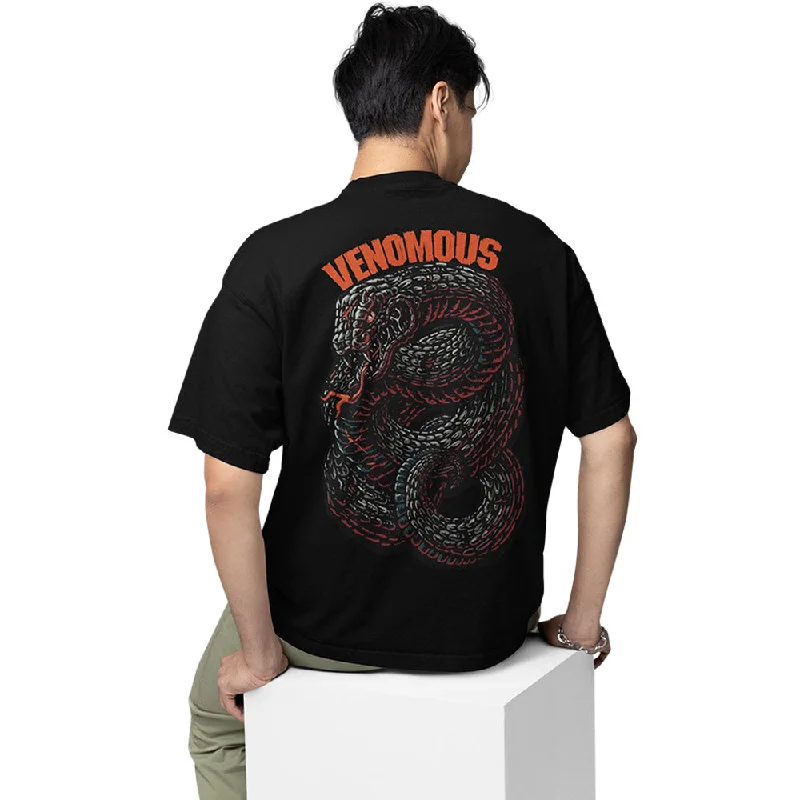 quirky nature t-shirts fun -Pantera Oversized T shirt - Venomous