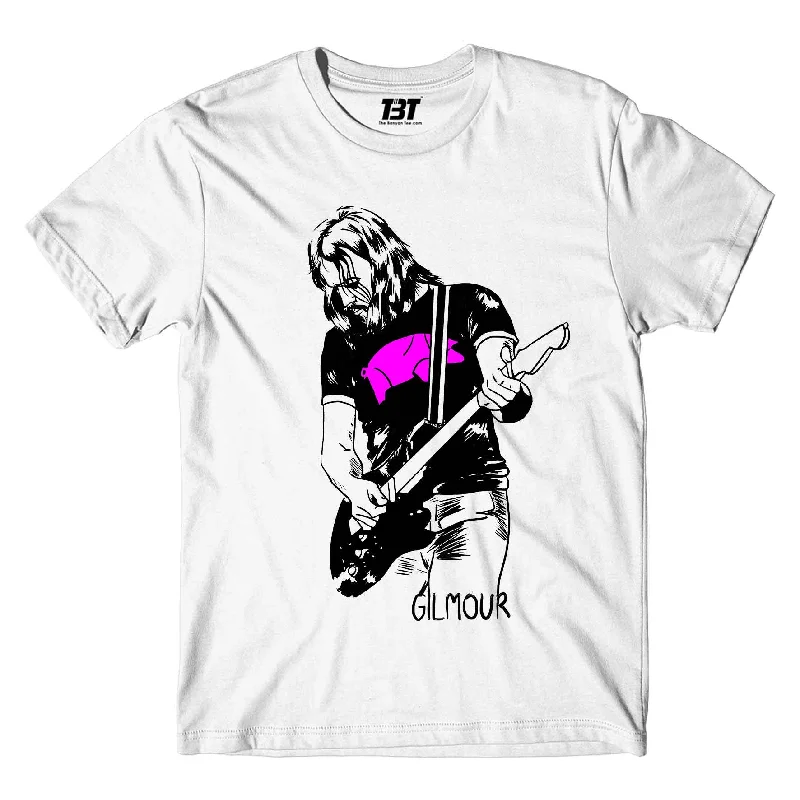 custom art t-shirts creative -Pink Floyd T shirt - Gilmour